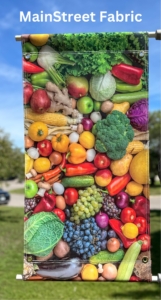 Mainstreet Fabric Banner