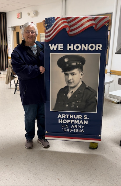 custom veteran honor banner