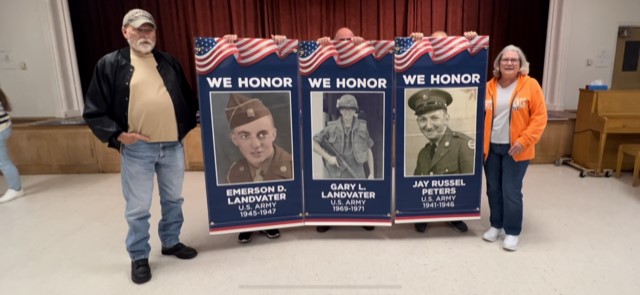 Military banners