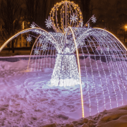 City Park Lighted decor Decorations-City Park Lighted decor