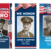 Military banners