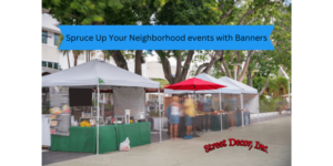 Street Decor- Banners- Drab Outdoor Market